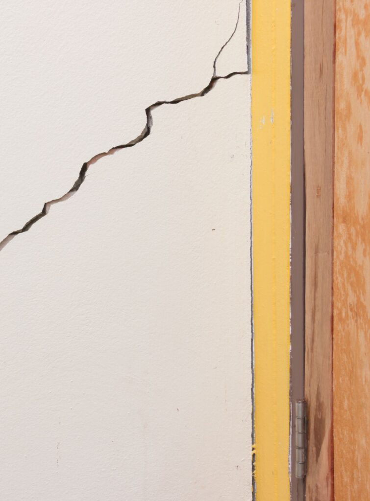 Fissure mur porteur