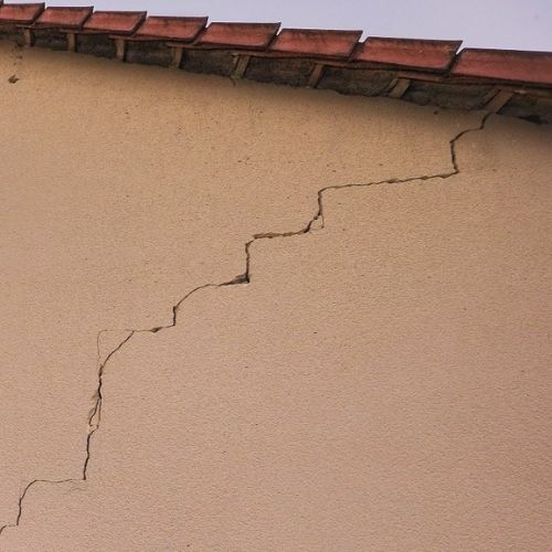 type de fissure escalier