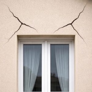 fissure moustache batiment