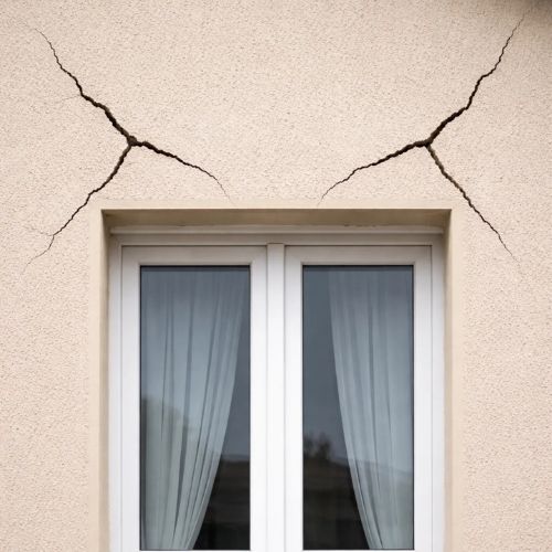 fissure moustache batiment