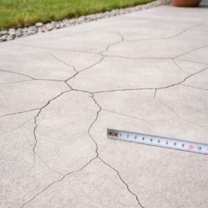 fissure de retrait batiment