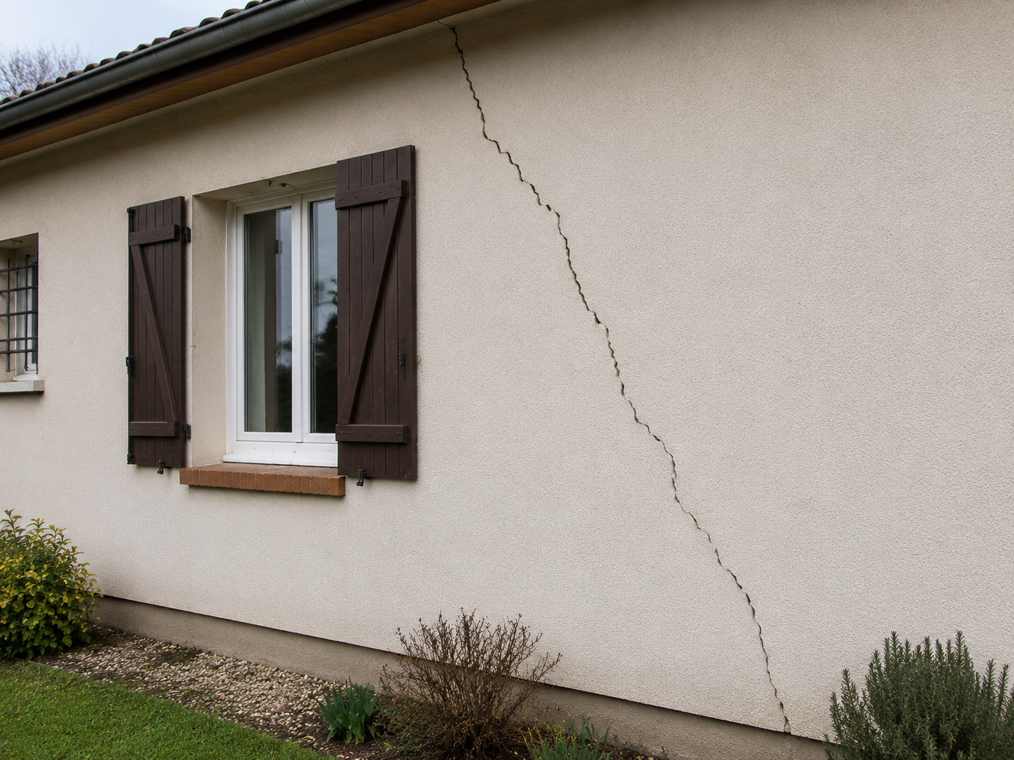 fissure lézarde facade