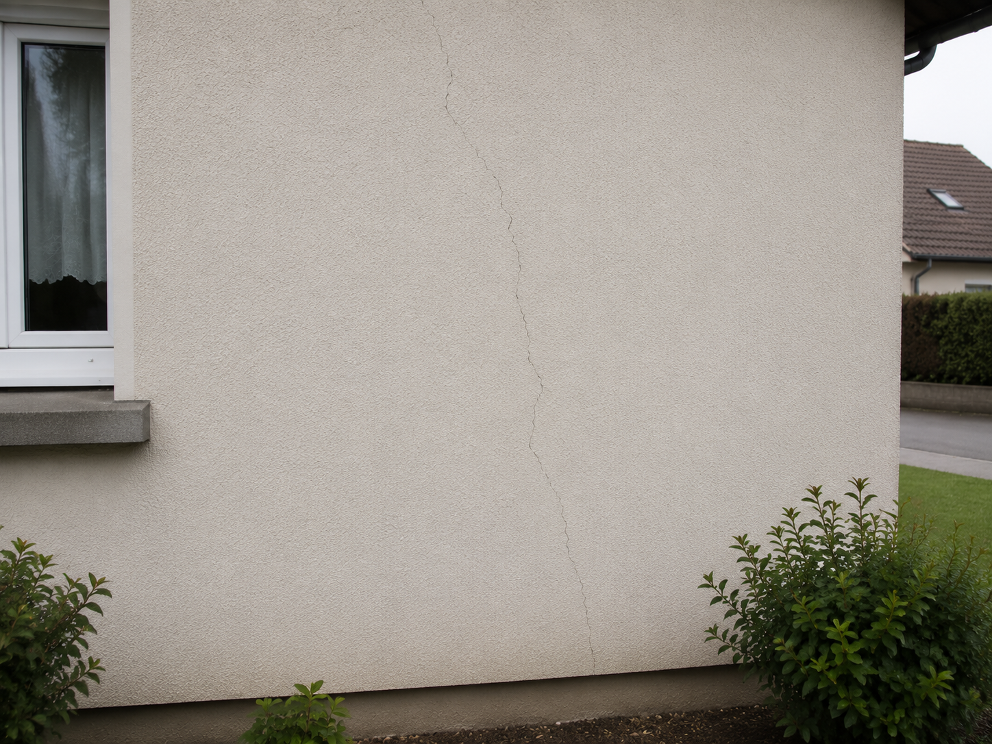 micro fissure facade